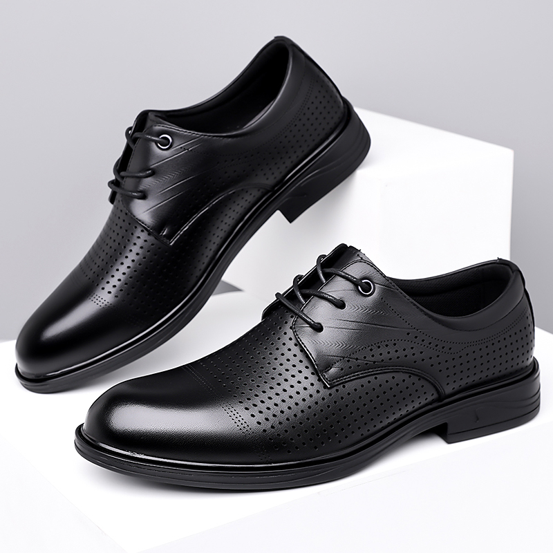 Formal Men Office Wear Sandals - Sommer Neue Lederschuhe für Herren Business-Sandalen