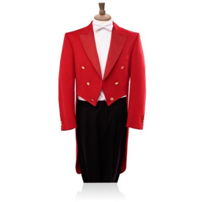 Men Formal Wear Black And White - Rote Smoking-Frack-Kollektion | Maßgeschneiderte Herrenanzüge, kontrastierende