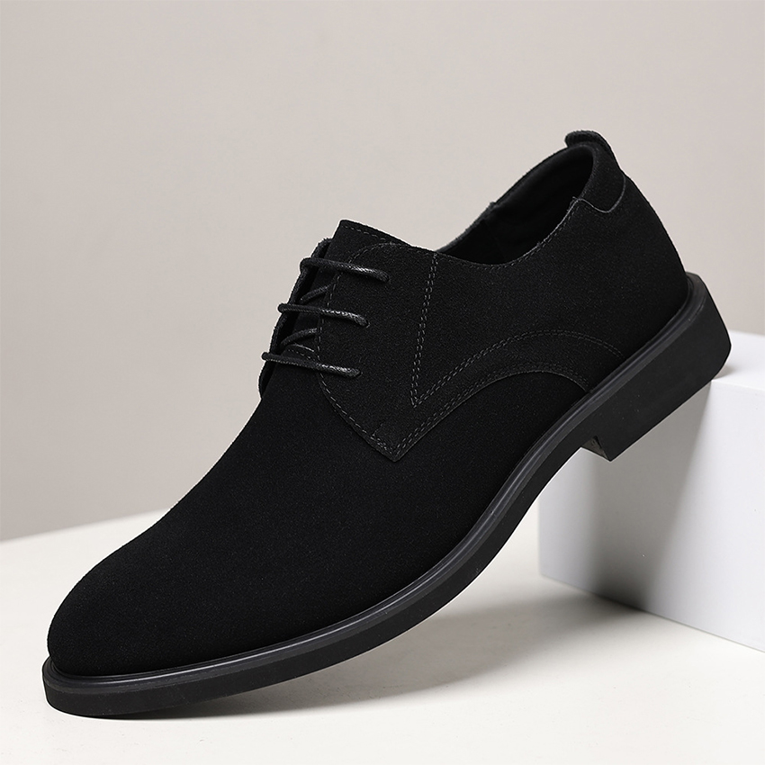 Large Men Formal Wear - Große Größen (40–49) Wildlederschuhe für Geschäftsmänner,
