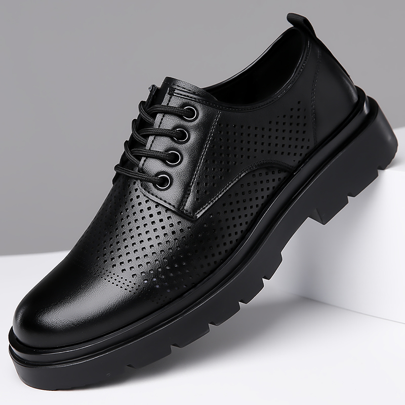 Formal Men Office Wear Sandals - Sommer Neue Lederschuhe für Herren Business-Sandalen