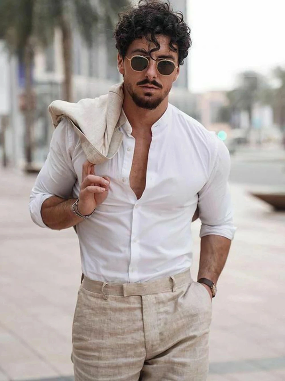 Sommer Strand Business Leinen  – Men Formal Wear In Summer Bewertung und Preis