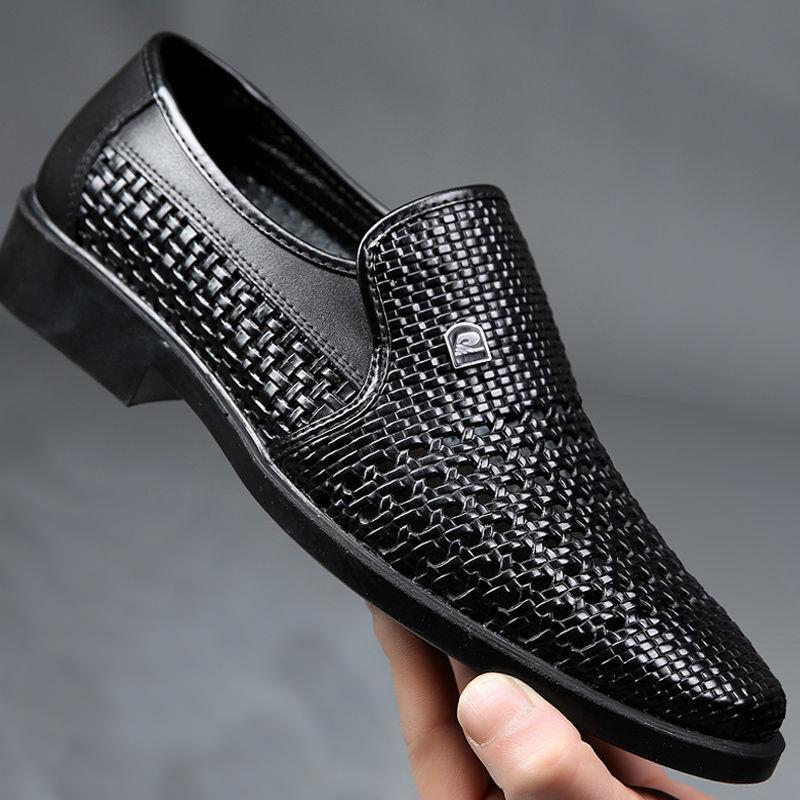 Sommer Neue Leder Schuhe herre – Formal Men Office Wear Sandals Bewertung und Preis