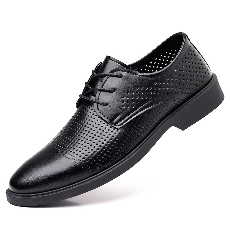 Sommer Neue Leder Schuhe herre – Formal Men Office Wear Sandals Bewertung und Preis